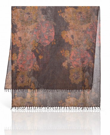 Палантин Унисекс W-ORNAMENT/BRN